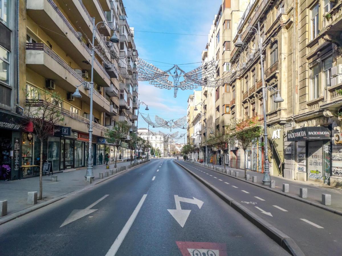 Victoriei Blue Daire Bükreş Dış mekan fotoğraf